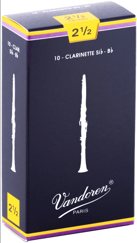 Vandoren klar (bes) 2½ Bes klarinet 2½ riet