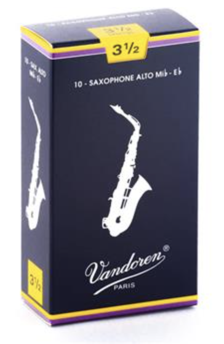 Vandoren sax alt 3½ 3½ traditional riet