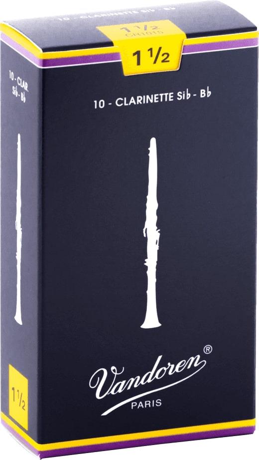 Vandoren klar (bes) 1½ Bes klarinet 1½ riet