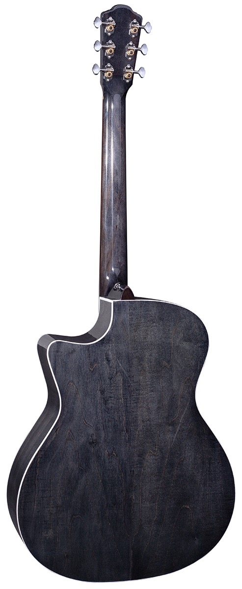 Rathbone r3smpcebk sitka spruce maple cutaway Western gitaar met element