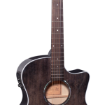 Rathbone r3smpcebk sitka spruce maple cutaway Western gitaar met element