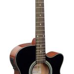 Brunswick btk50bk deluxe Western gitaar met element