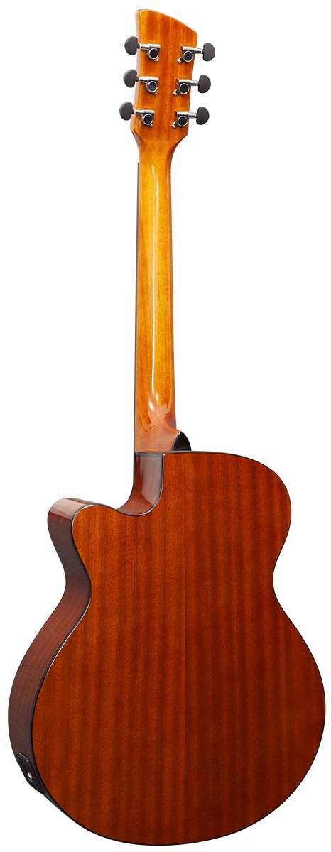 Brunswick btk50bk deluxe Western gitaar met element