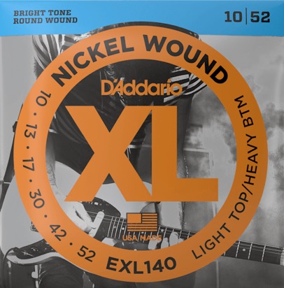 D'Addario exl140 0.10 Set voor elektrische gitaar