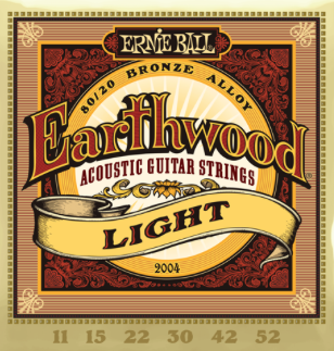 Ernie Ball 0.11 earthwood 0.11 Set voor western gitaar