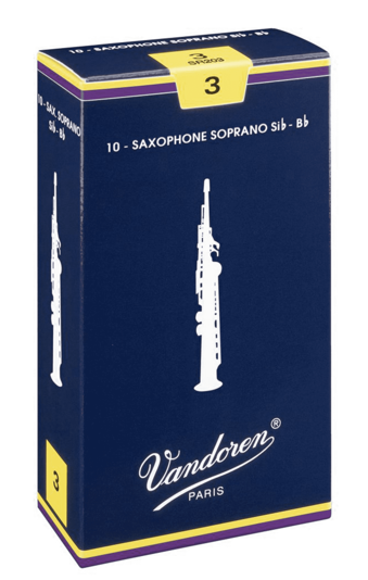 Vandoren sax sopraan 3 3 traditional riet