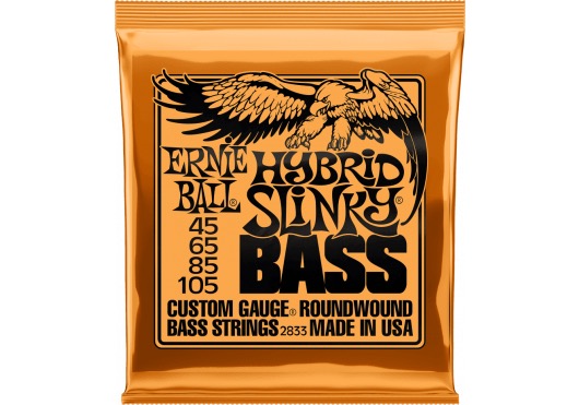 Ernie Ball 2833 Hybrid slinky Set 4 string bassnaren