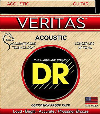 DR 0.12 veritas vta12 0.12 Set voor western gitaar