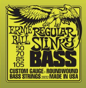 Ernie Ball 2832 reg slinky nickel Set 4 string bassnaren