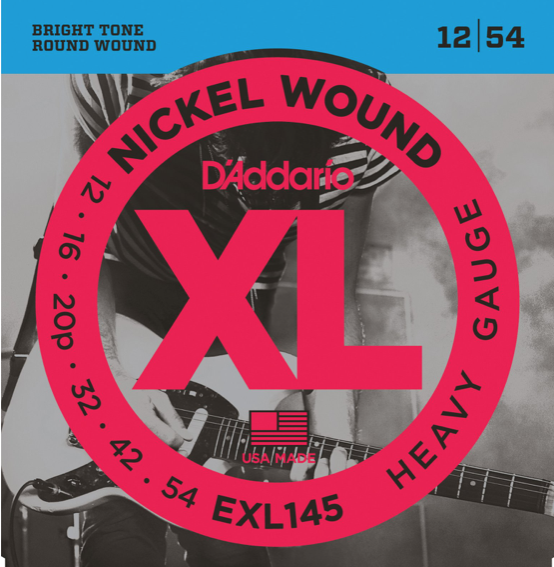 D'Addario exl145  heavy gauge 0.12 Set voor elektrische gitaar