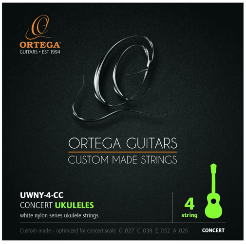 Ortega 4 cc Set ukelele snaren