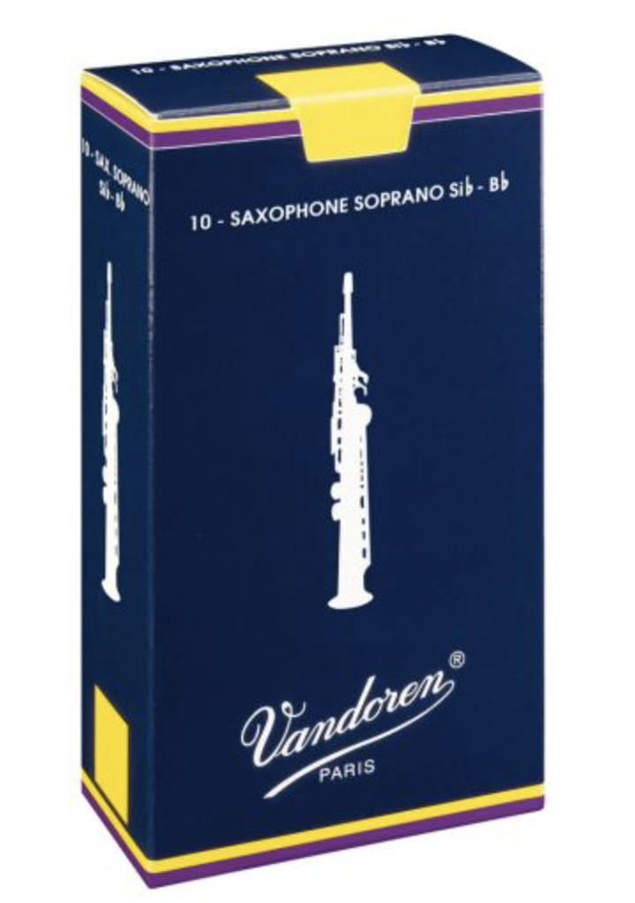 Vandoren sax sopraan 4  4 traditional riet