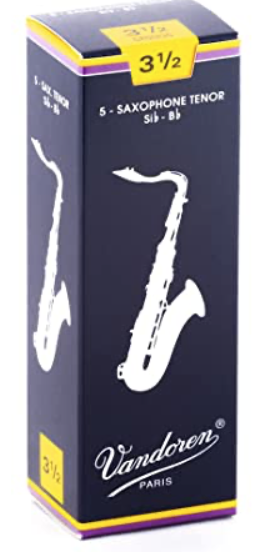 Vandoren sax tenor 3½ 3½ traditional riet