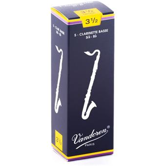 Vandoren klar bas 3½ Bas klarinet riet 3½