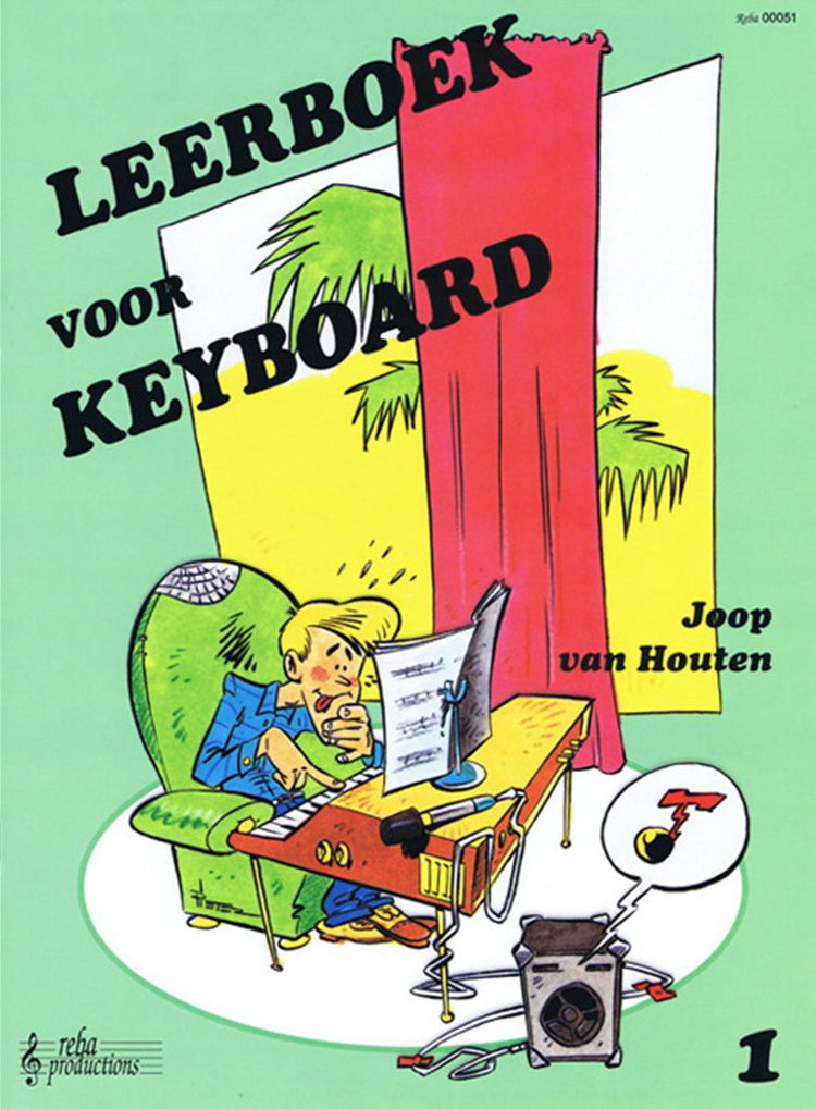Leerboek voor keyboard - Joop Van Houten - Deel 1