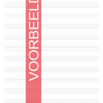 Lyana Noten Blok - Muziekpapier