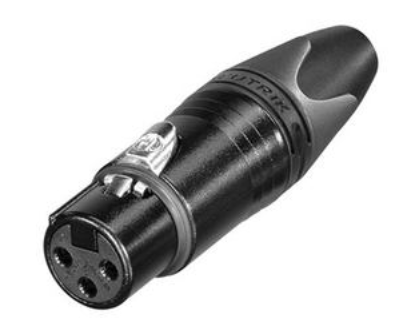 Neutrik (Xlr F Bk) NC-3-FXXBAG XLR plug female