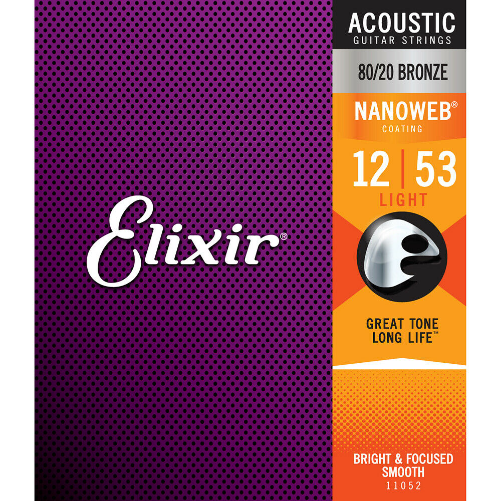 Elixir 0.12 nanoweb 0.12 Set voor western gitaar