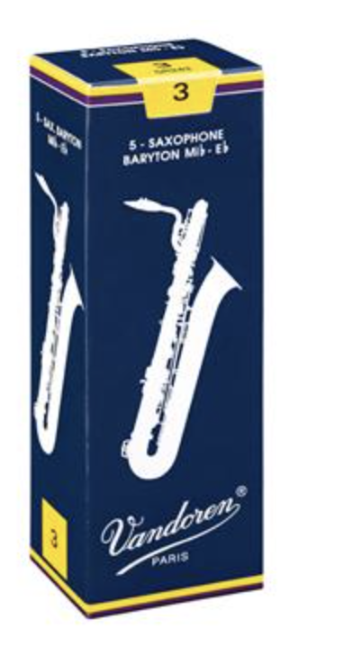 Vandoren sax baryton 3 3 traditional riet