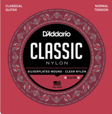 D'Addario ej27n classic nylon Set klassieke snaren