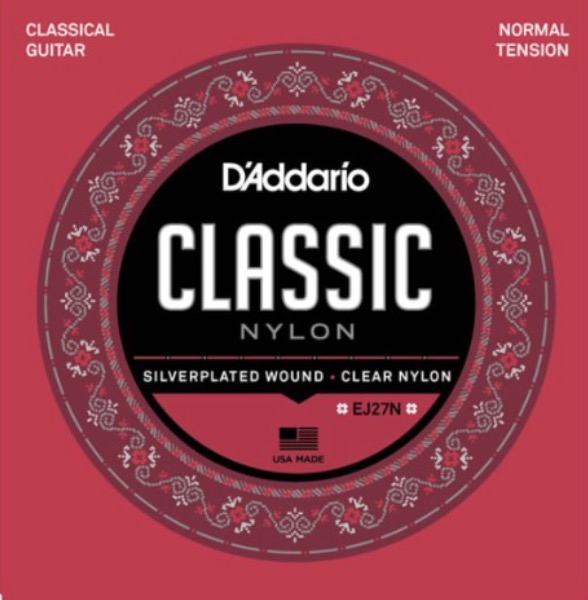 D'Addario ej27n classic nylon Set klassieke snaren