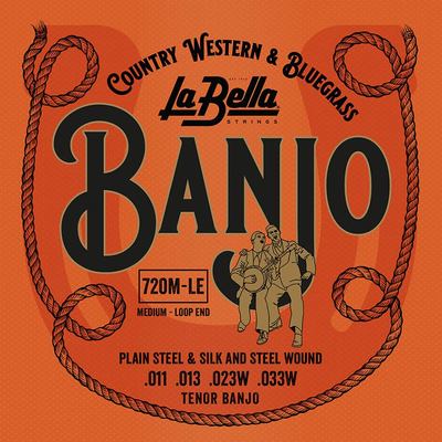 La Bella 720M-LE Set tenor banjo (4) snaren
