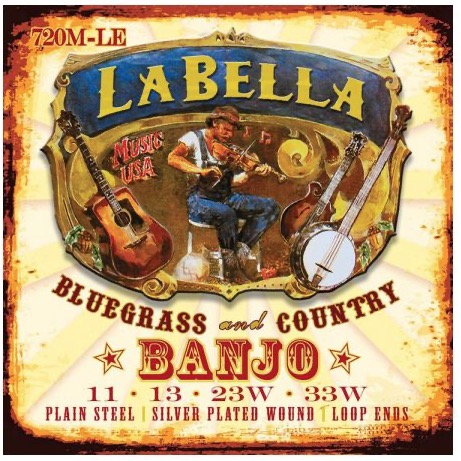 La Bella 720M-LE Set tenor banjo (4) snaren
