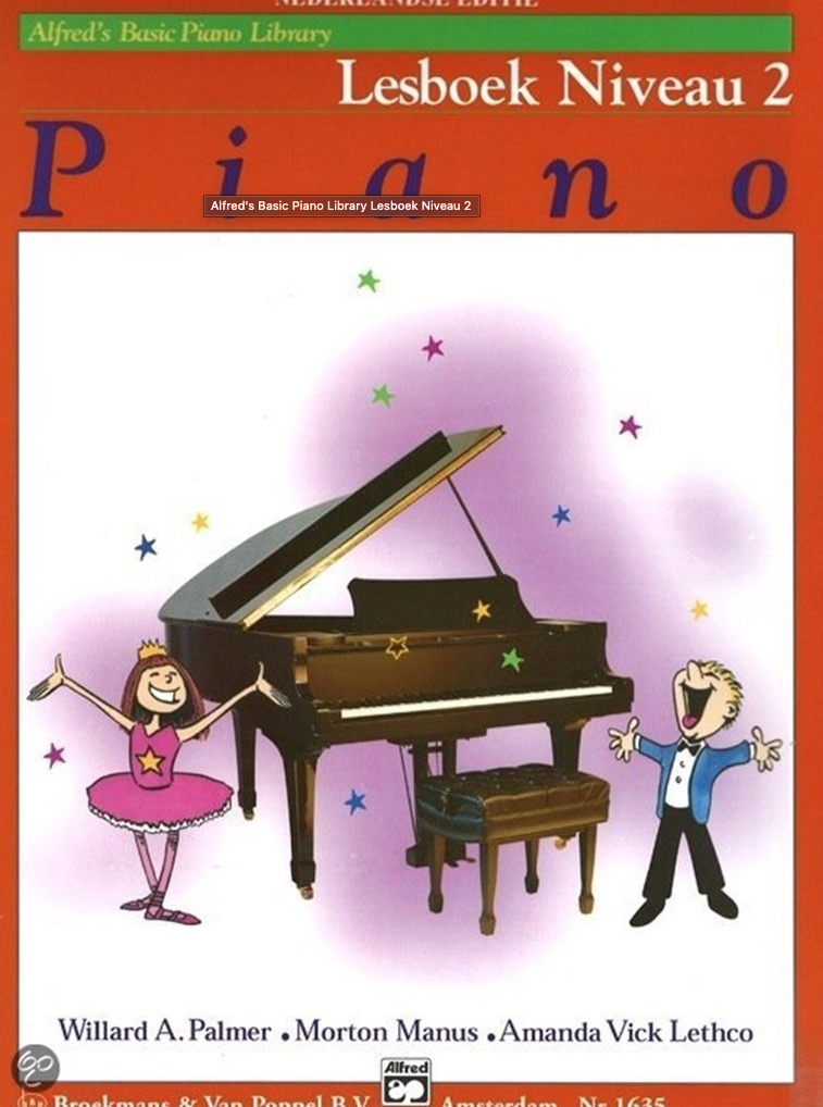 Piano libr. lesboek - Alfred Basic - Deel 2