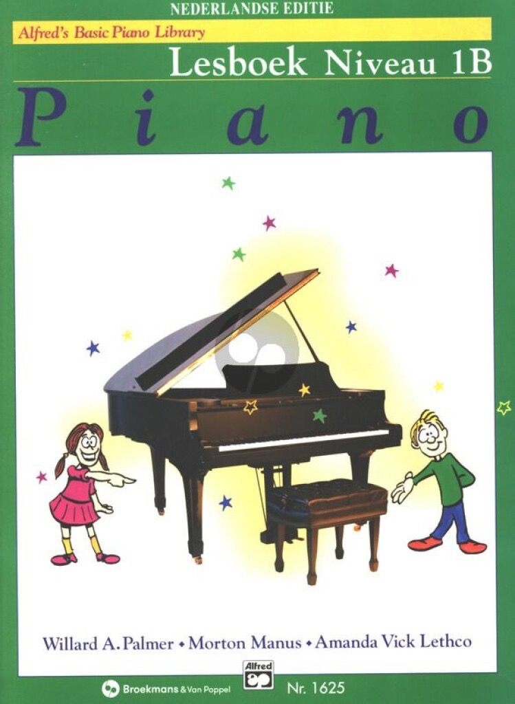 Piano libr. lesboek - Alfred Basic - Deel 1b