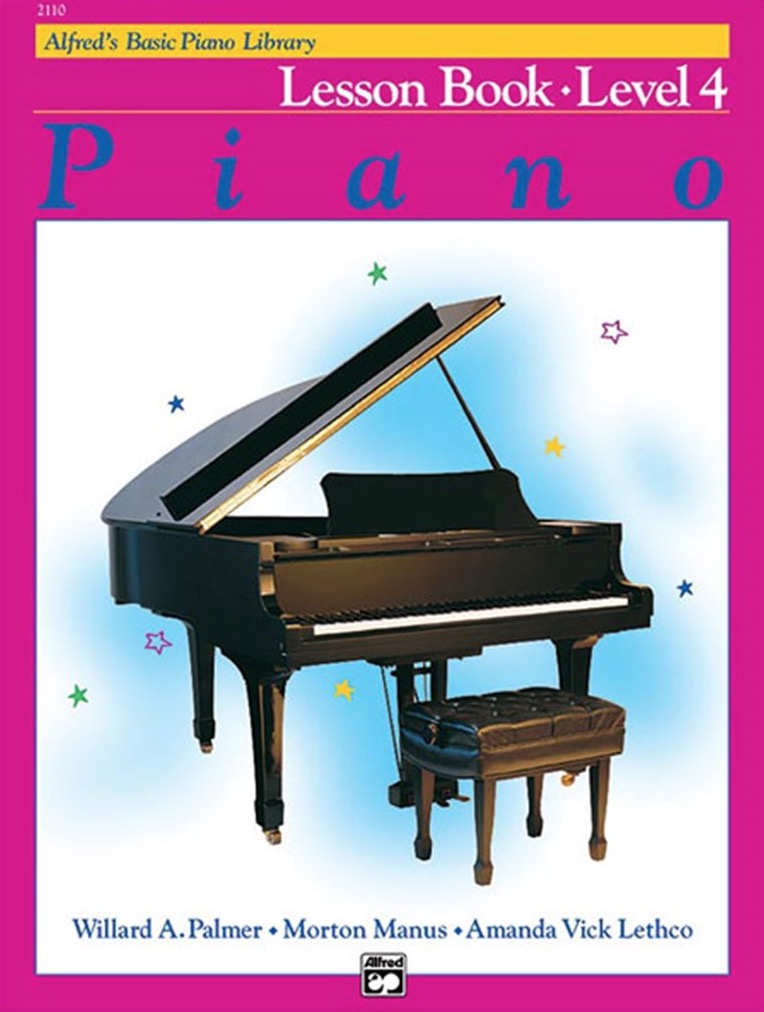 Piano libr. lesboek - Alfred Basic - Deel 4