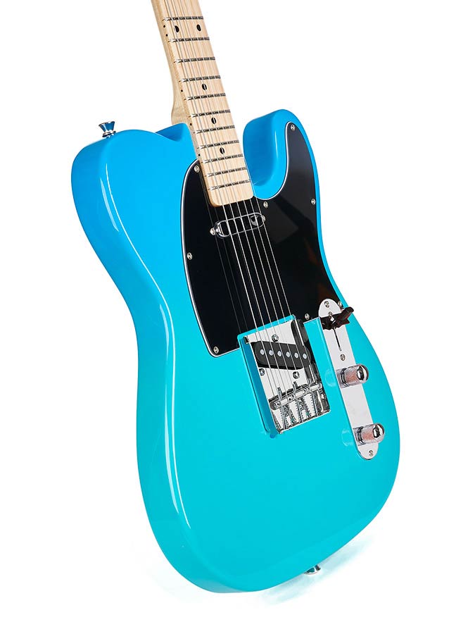SX SEM2/BG Tele blue fade Electrische gitaar