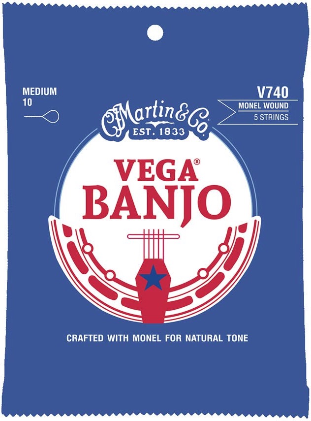 Martin 0.10 v740 5-str 10-23 Set banjo (5) snaren