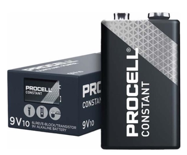 Duracell Procell 9v LR22 (per/st) 9v batterij