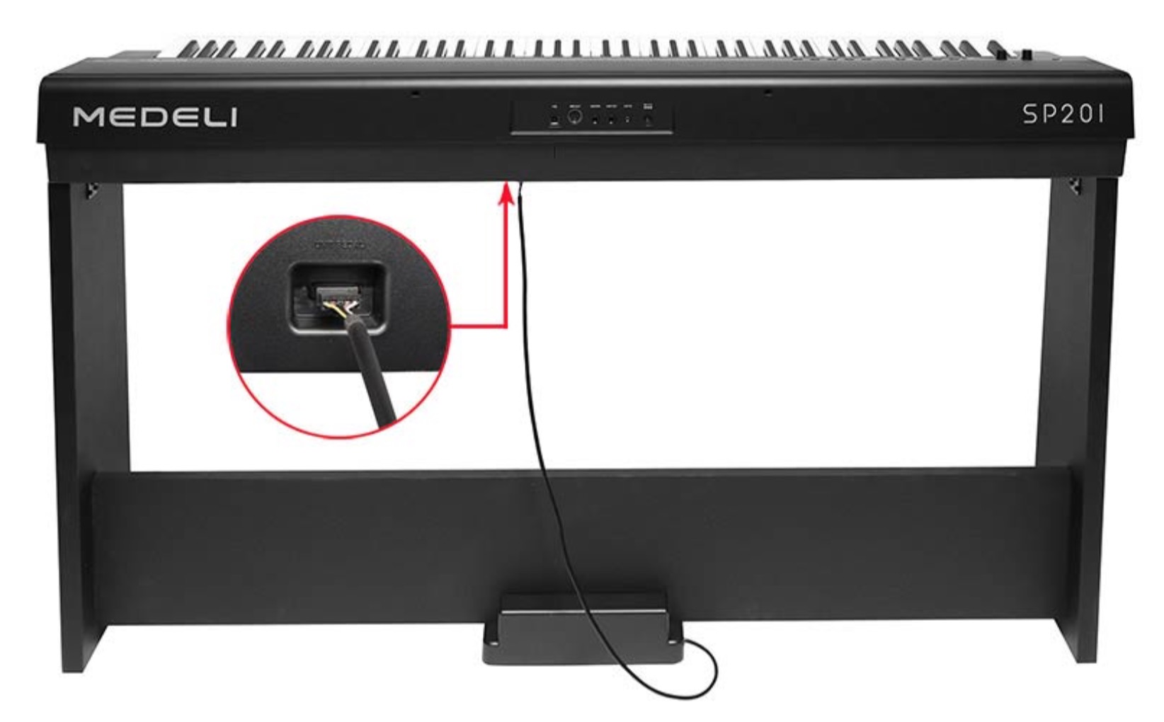 Medeli sp201 incl stand Stage piano