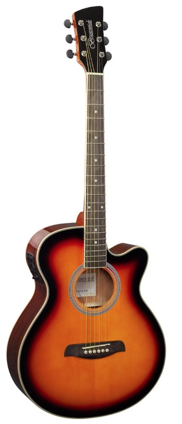 Brunswick btk50sb Western gitaar met element