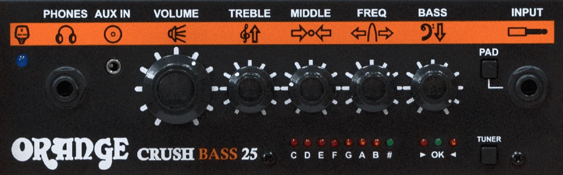 Orange crush bass 25b Basversterker