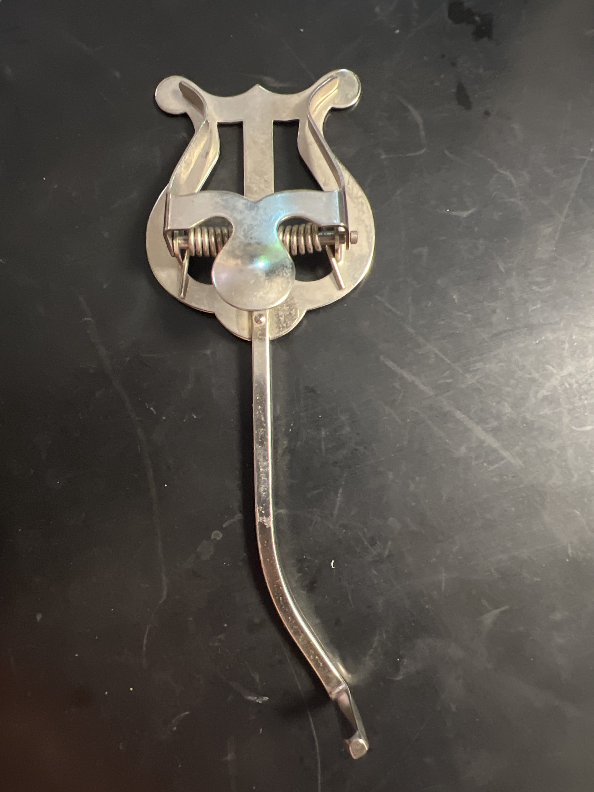 Blackhorn 13cm groot met bocht Trompet