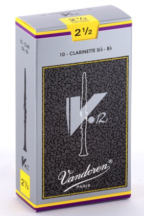 Vandoren klarinet 2½ V12 Bes 2½ riet