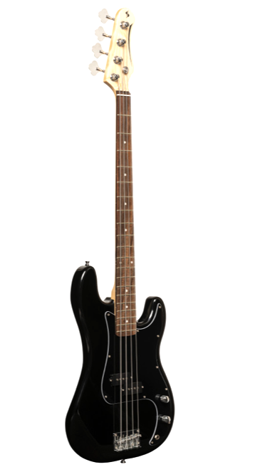 Stagg sbp30 blk 4 snarige basgitaar