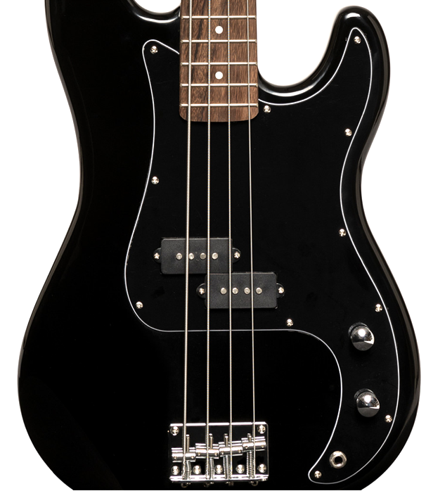 Stagg sbp30 blk 4 snarige basgitaar