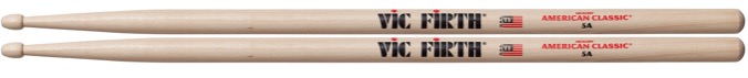 Vic Firth 5a american hickory 5a set drumstokken