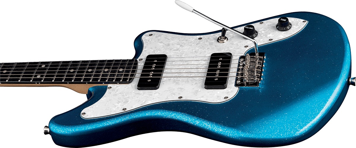 Eko CAMAROVR-P90-BLU Electrische gitaar