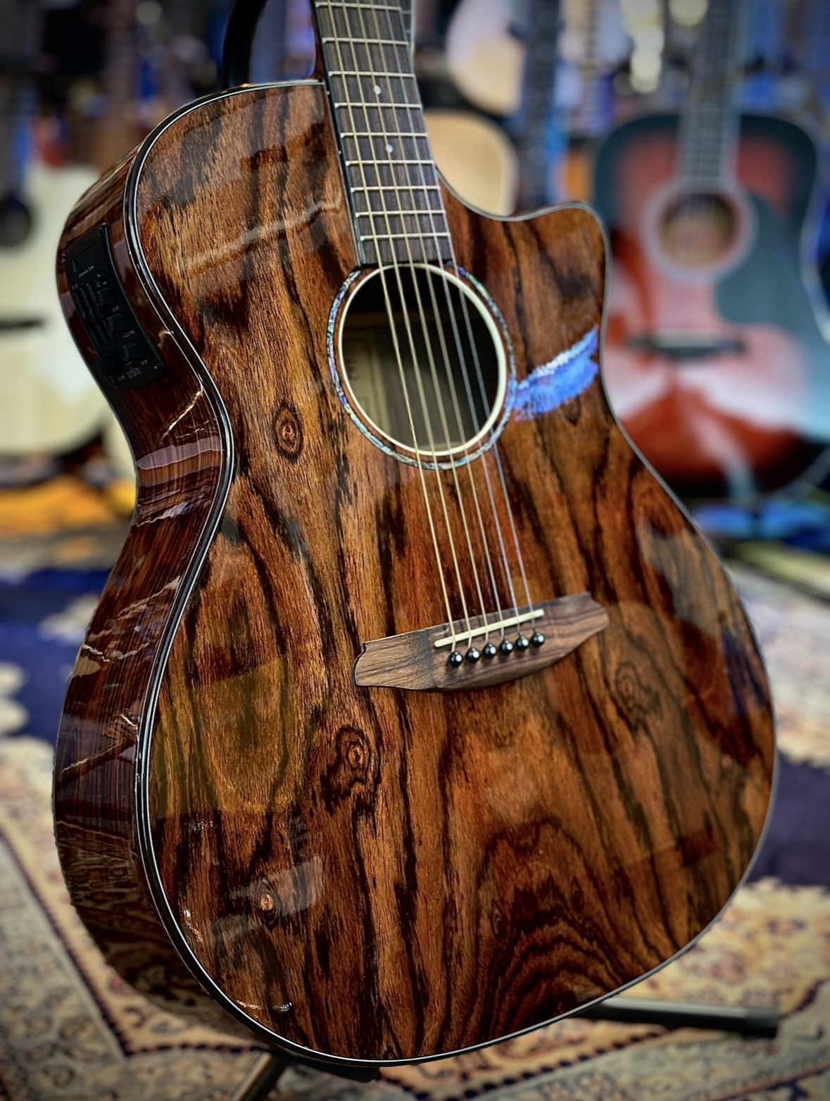 Rathbone R3bce becote dual top Western gitaar met element