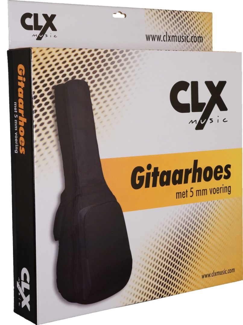 Clx 5mm acoustic med luxe Tas voor acoustische gitaar