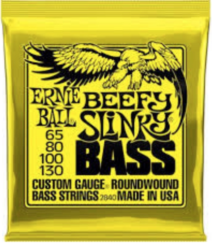 Ernie Ball 2840 beefy slinky Set 4 string bassnaren