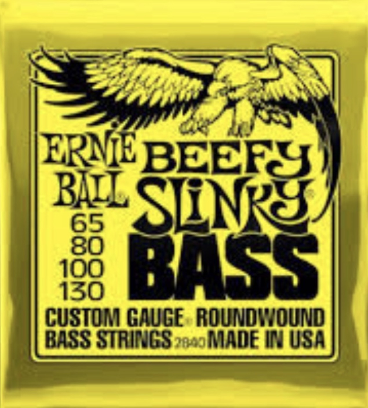 Ernie Ball 2840 Beefy Slinky Set 4 string bassnaren