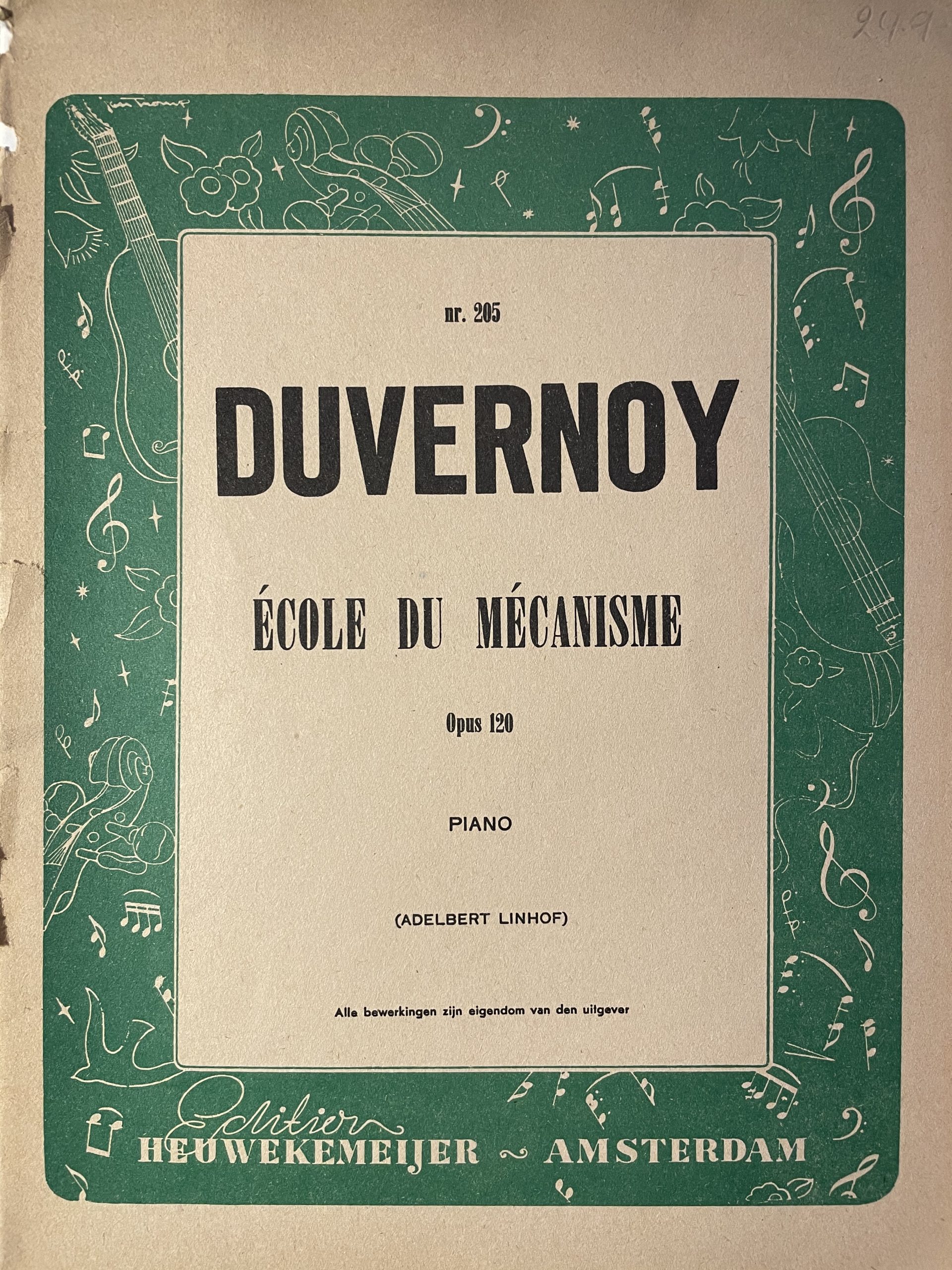 Ecole du mechanisme - Duvernoy - Deel 1