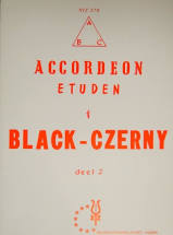 Accordeon etuden - Black-czerny - Deel 2