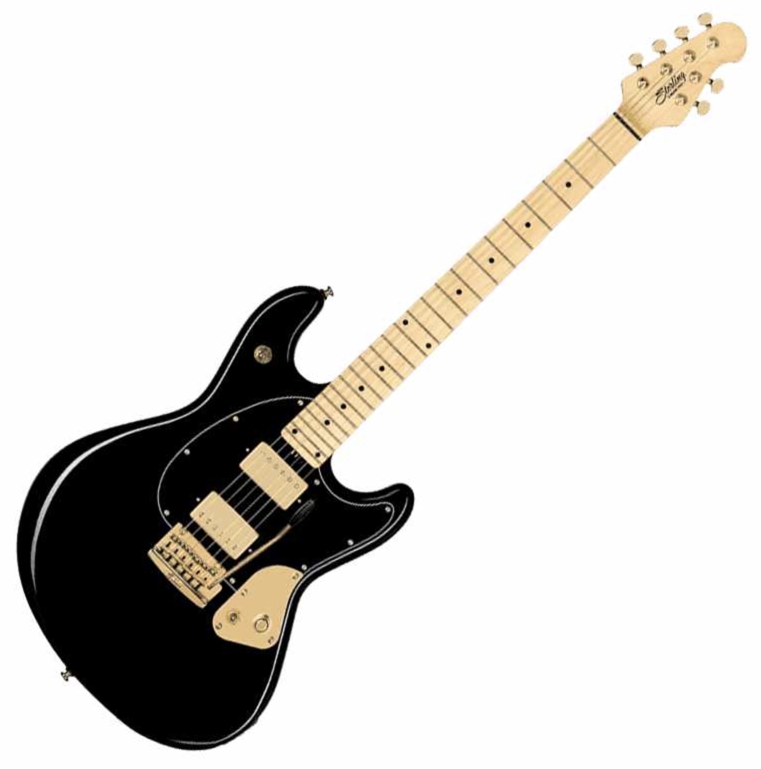 Sterling GSB DINES-BK Electrische gitaar