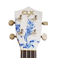 CLX Delfs Blauw Sopraan ukelele